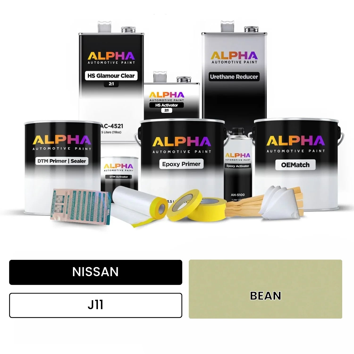 NISSAN BEAN J11 OEMatch Vehicle Paint Kit
