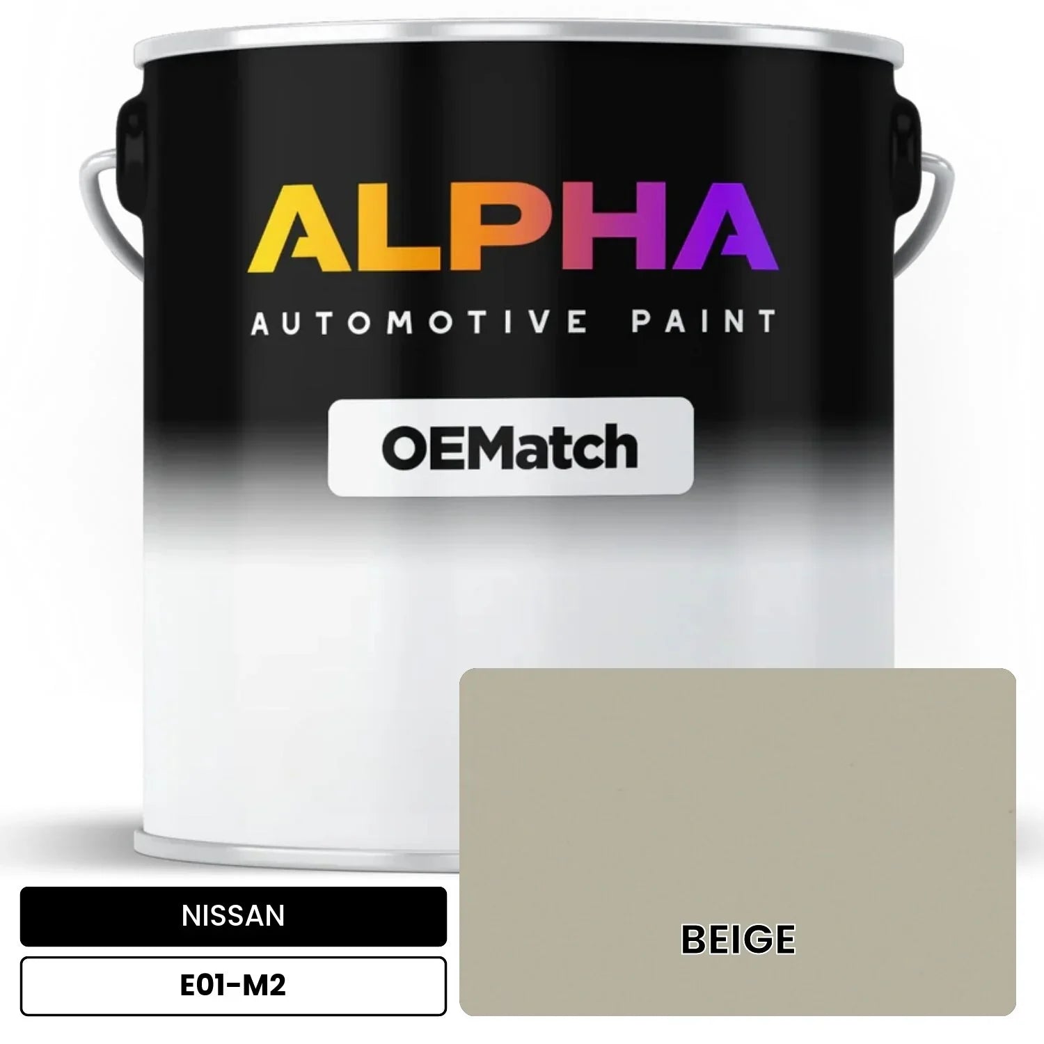 NISSAN BEIGE E01-M2 OEMatch Basecoat