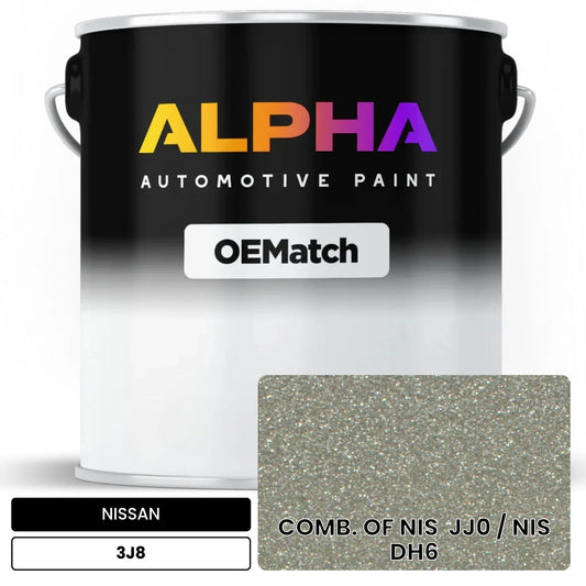 NISSAN COMB. OF NIS  JJ0 / NIS  DH6 3J8 OEMatch Basecoat