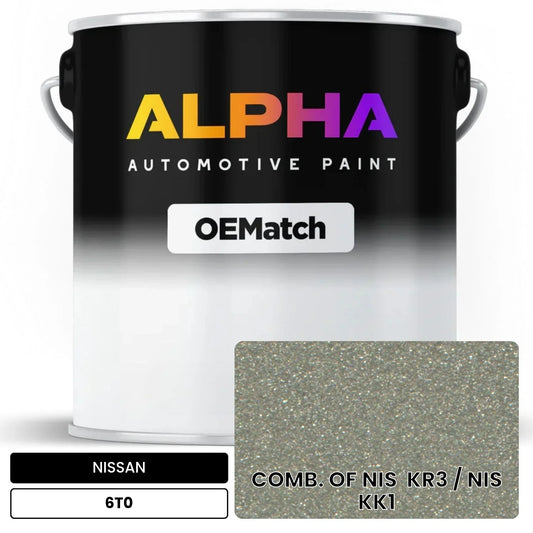 NISSAN COMB. OF NIS  KR3 / NIS  KK1 6T0 OEMatch Basecoat