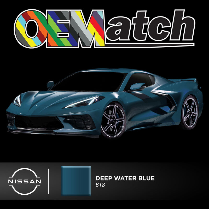 Nissan Deep Water Blue | OEM Drop-In Pigment - The Spray Source - Alpha Pigments
