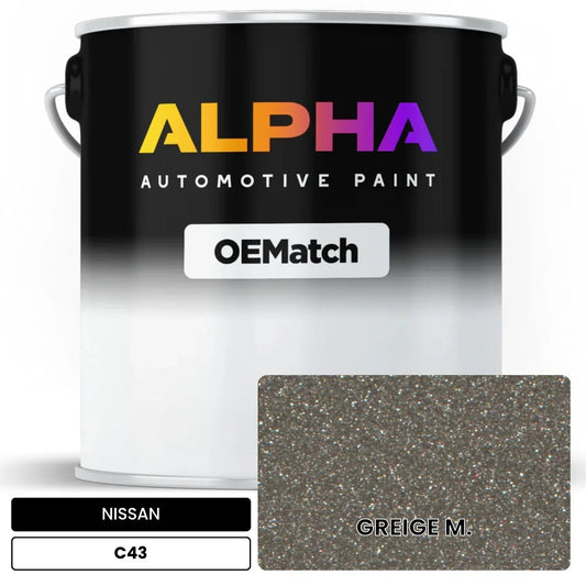 NISSAN GREIGE M. C43 OEMatch Basecoat