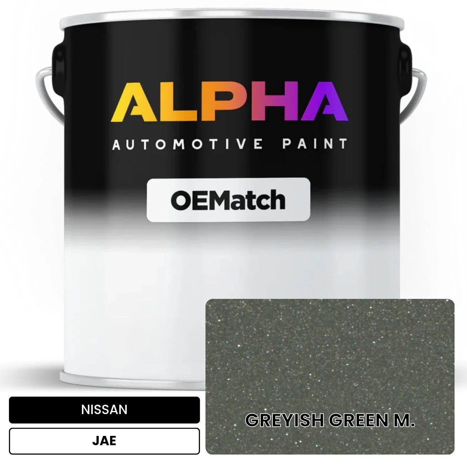 NISSAN GREYISH GREEN M. JAE OEMatch Basecoat