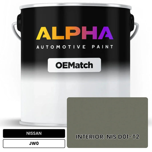 NISSAN INTERIOR: NIS D01-T2 JW0 OEMatch Basecoat
