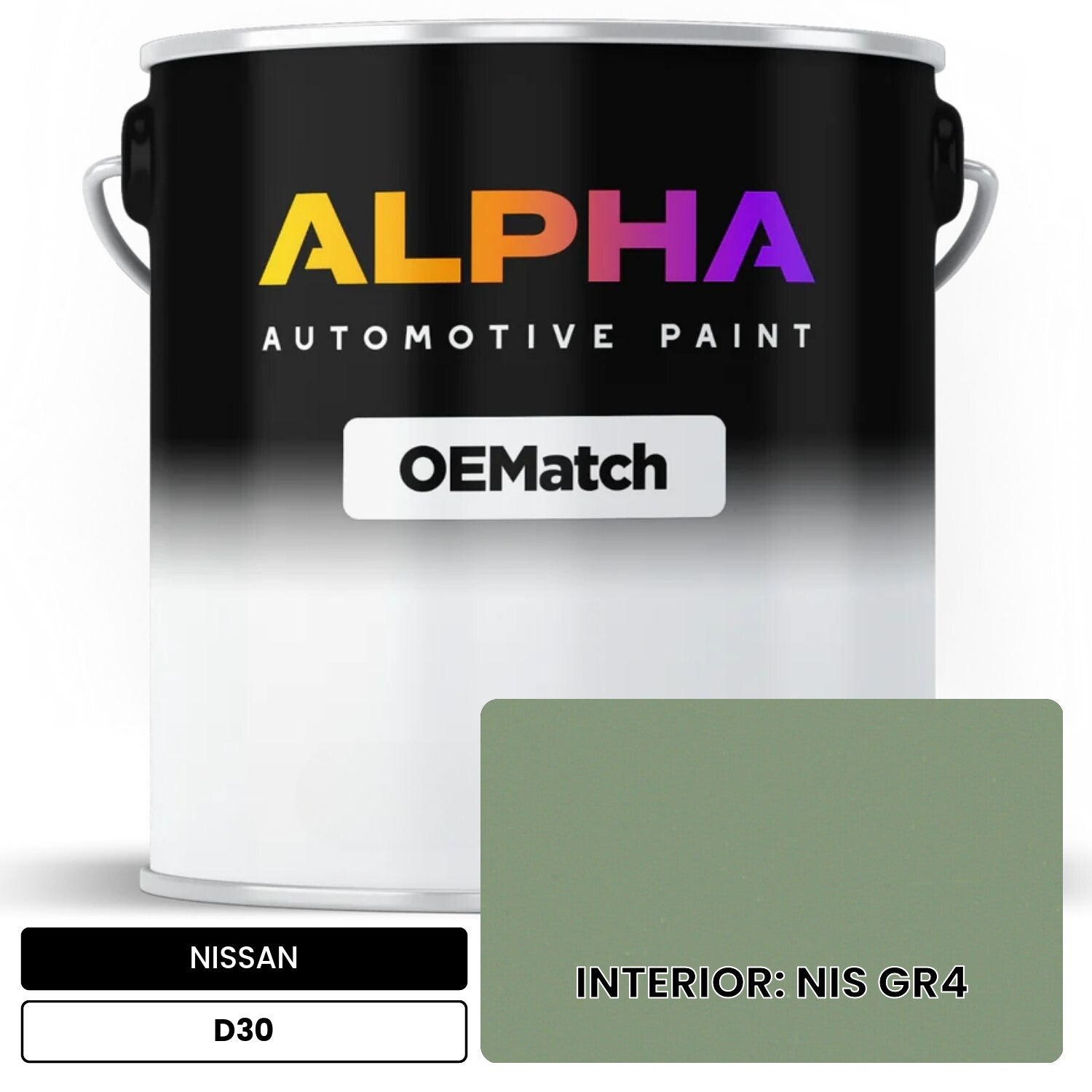 NISSAN INTERIOR: NIS GR4 D30 OEMatch Basecoat
