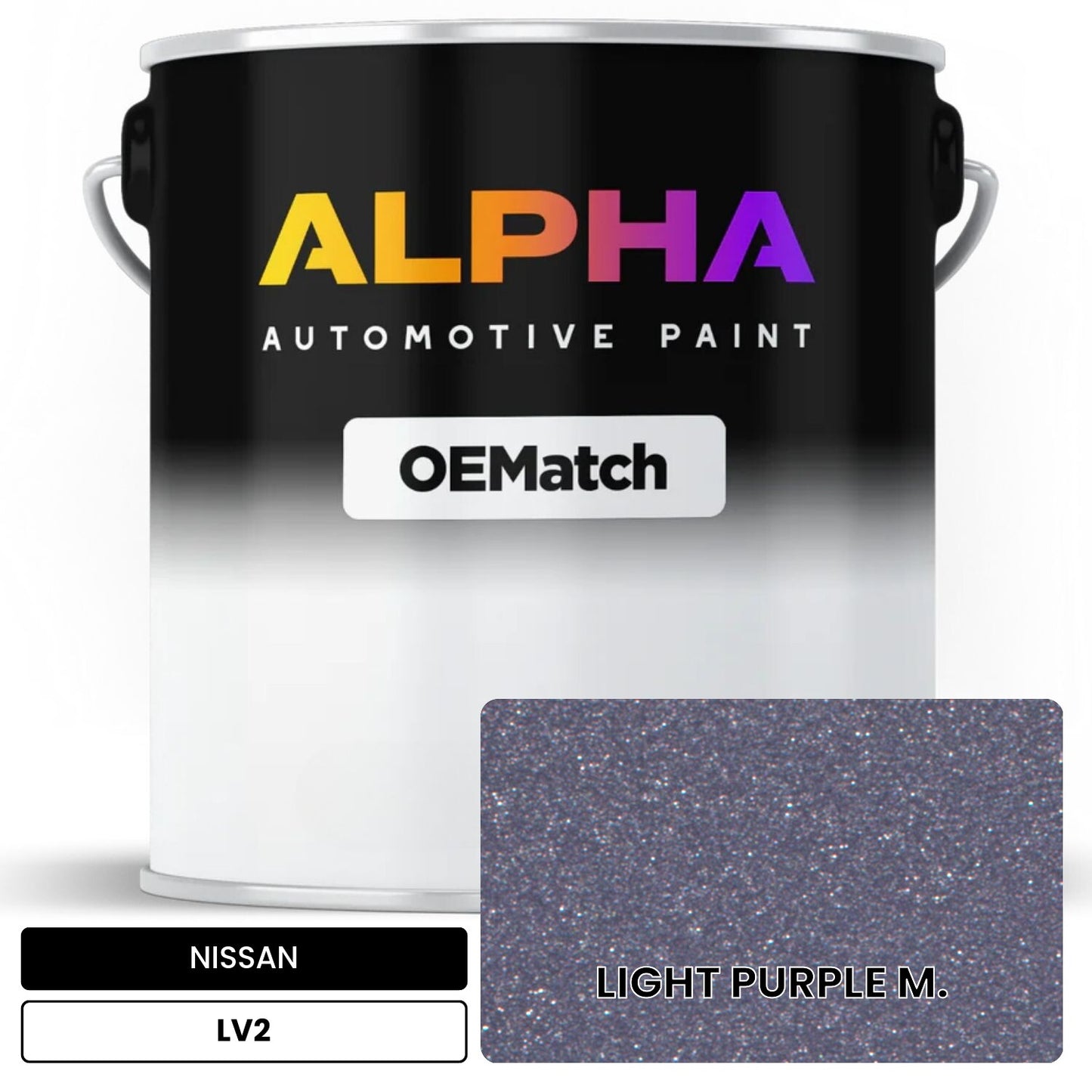 NISSAN LIGHT PURPLE M. LV2 OEMatch Basecoat
