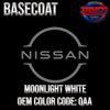 Nissan Moonlight White | QAA | 2008-2016 | OEM Tri-Stage Basecoat - The Spray Source - Tamco Paint Manufacturing