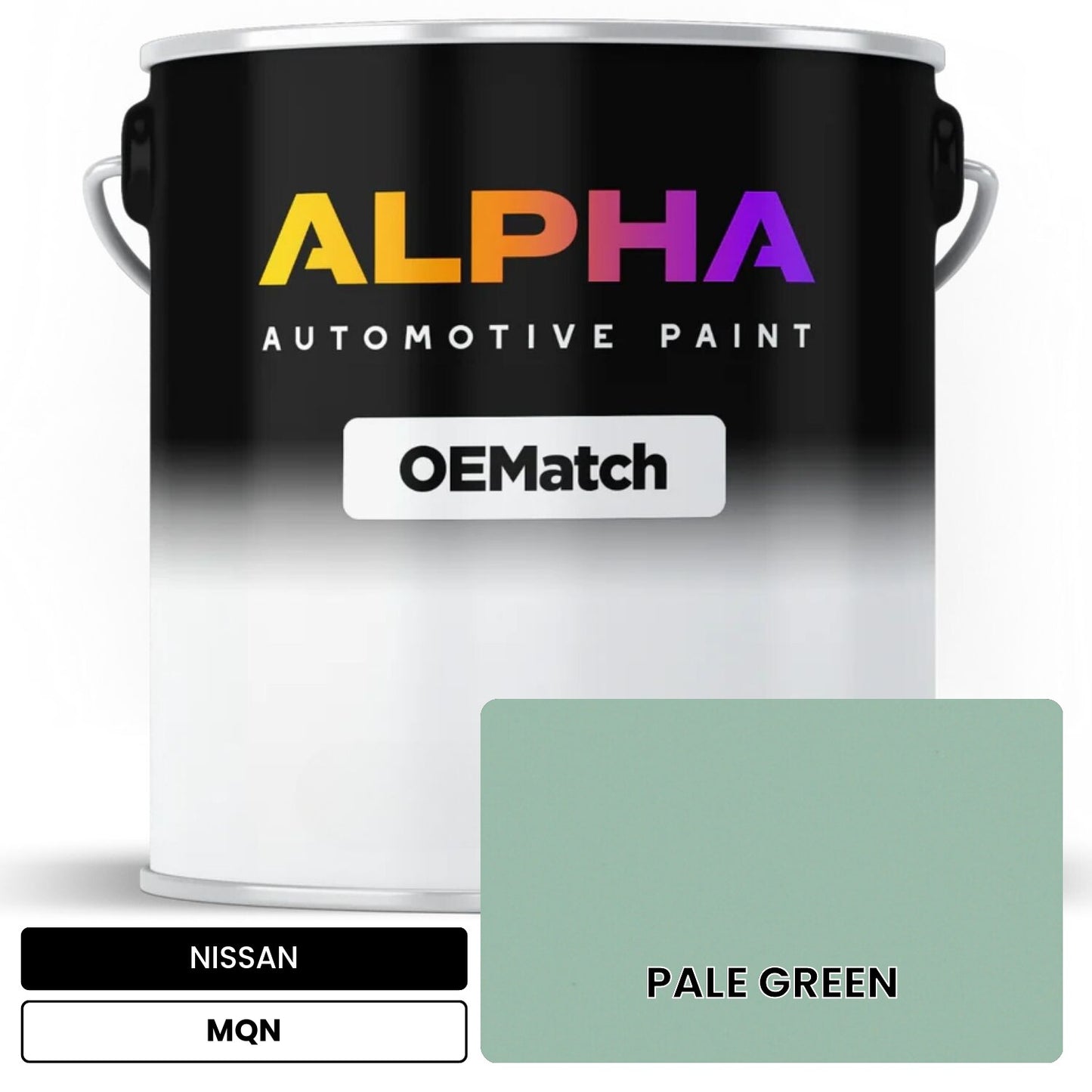 NISSAN PALE GREEN MQN OEMatch Basecoat