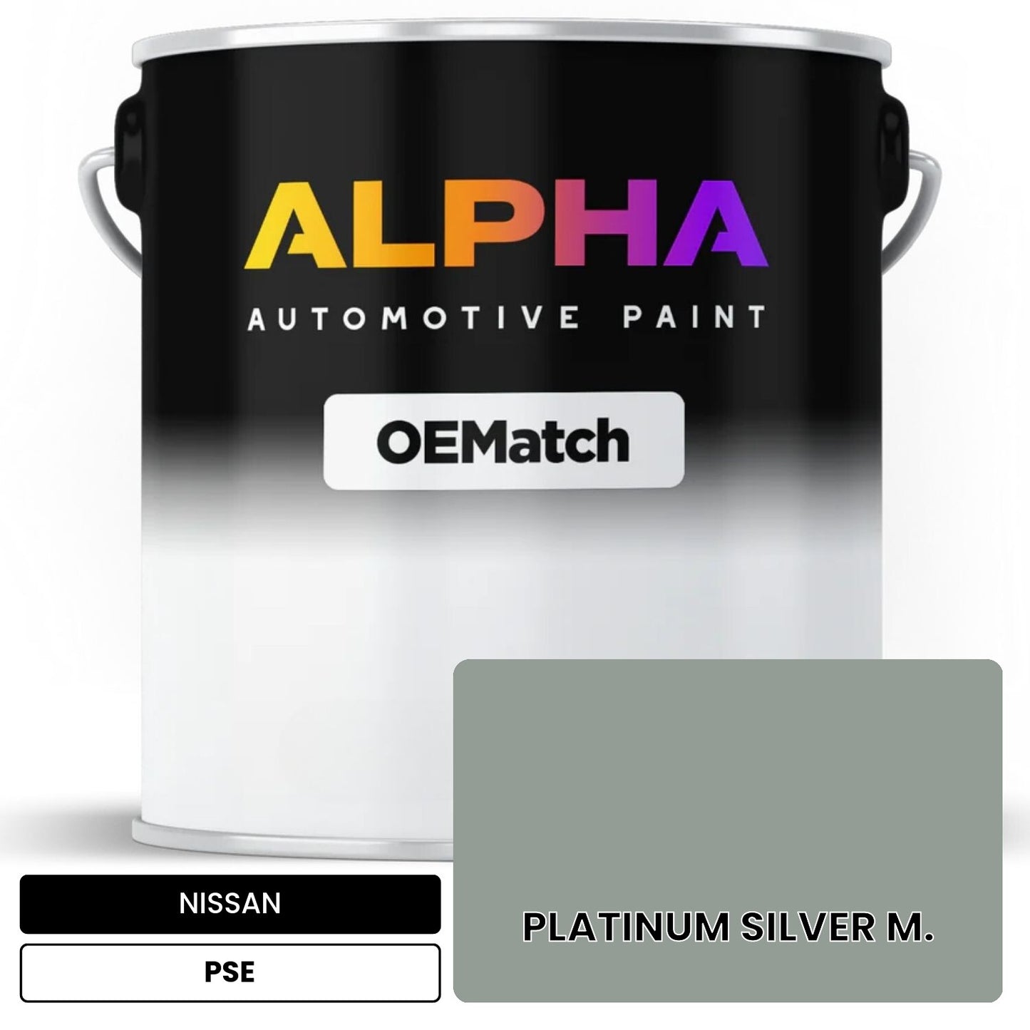 NISSAN PLATINUM SILVER M. PSE OEMatch Basecoat