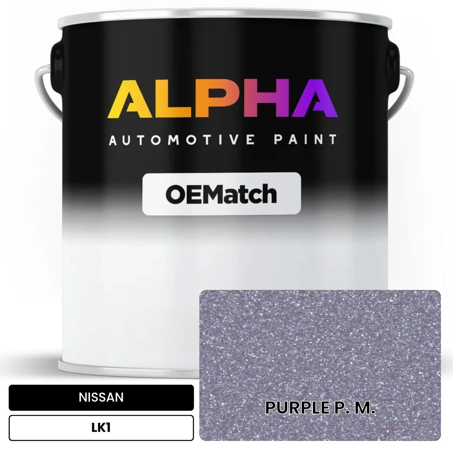 NISSAN PURPLE P. M. LK1 OEMatch Basecoat