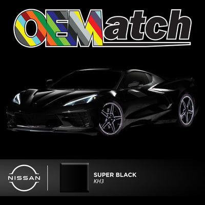 Nissan Super Black | OEM Drop-In Pigment - The Spray Source - Alpha Pigments