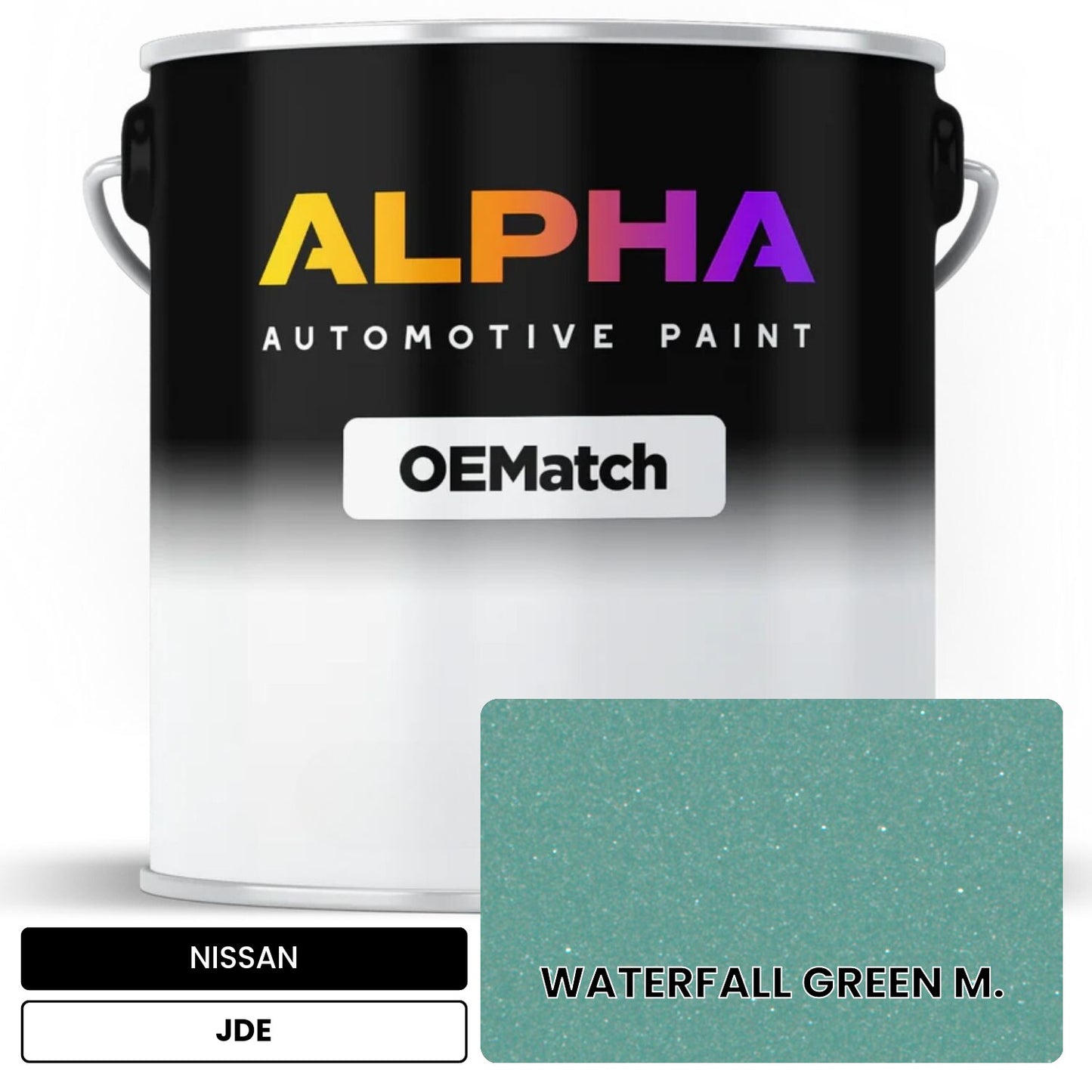 NISSAN WATERFALL GREEN M. JDE OEMatch Basecoat