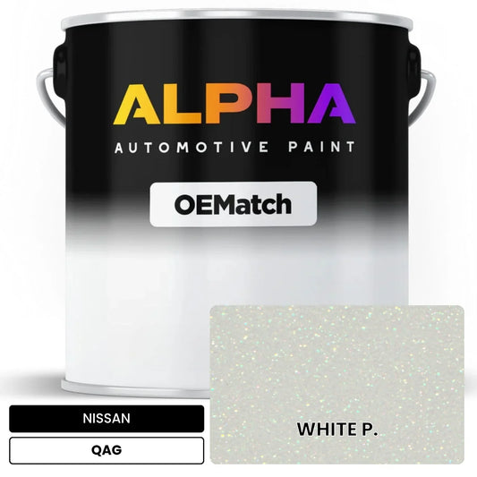 NISSAN WHITE P. QAG OEMatch Basecoat