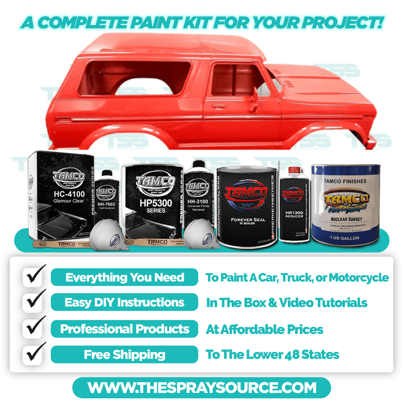 Nuclear Sunset Pearl Medium Car Kit (White Ground Coat) - The Spray Source - Tamco Paint