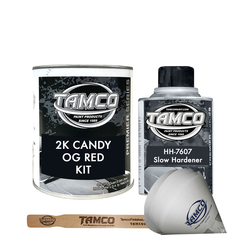 OG Red 2k Candy 2 Go Kit - Tamco Paint - The Spray Source - Tamco Paint