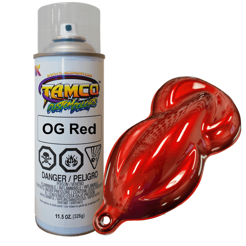 OG Red Candy Pearl Basecoat Spray Can - The Spray Source - Tamco Paint