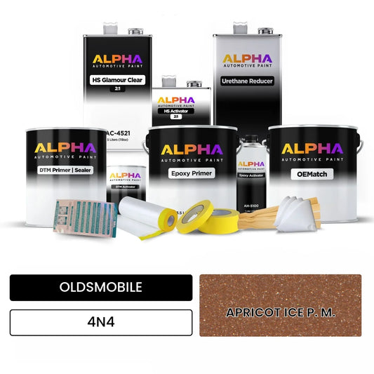 OLDSMOBILE APRICOT ICE P. M. 4N4 OEMatch Vehicle Paint Kit