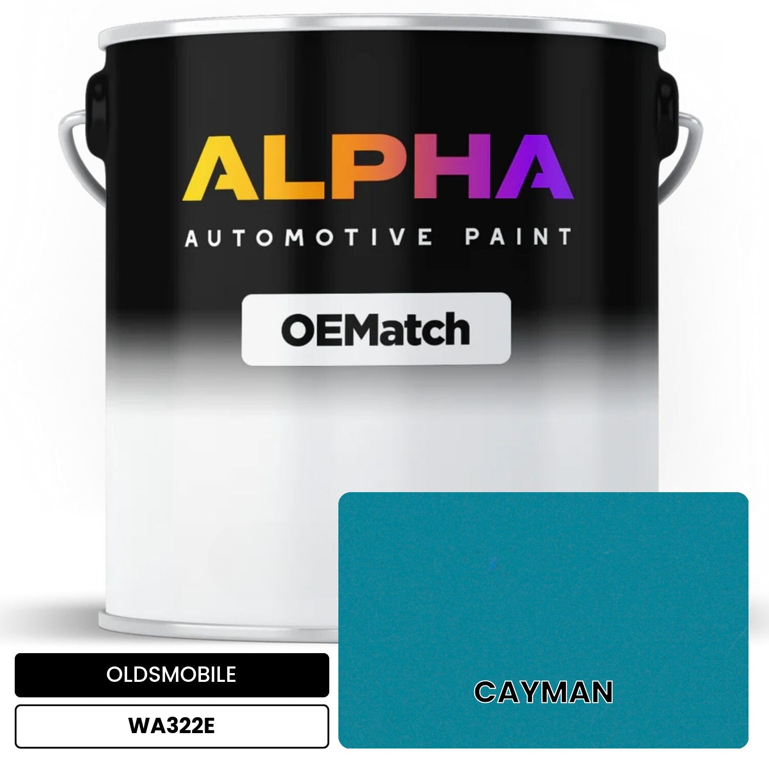 OLDSMOBILE CAYMAN WA322E OEMatch Basecoat