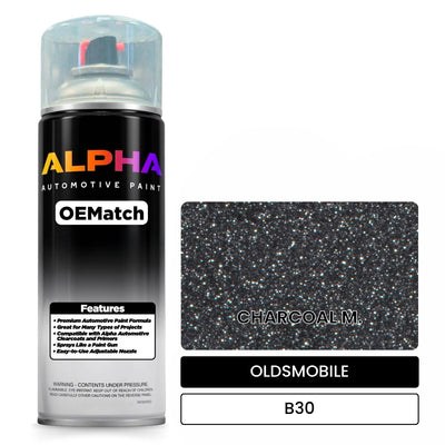 OLDSMOBILE CHARCOAL M. B30 | OEMatch Automotive Spraycan