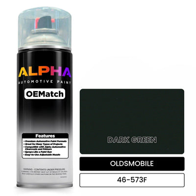 OLDSMOBILE DARK GREEN 46-573F | OEMatch Automotive Spraycan