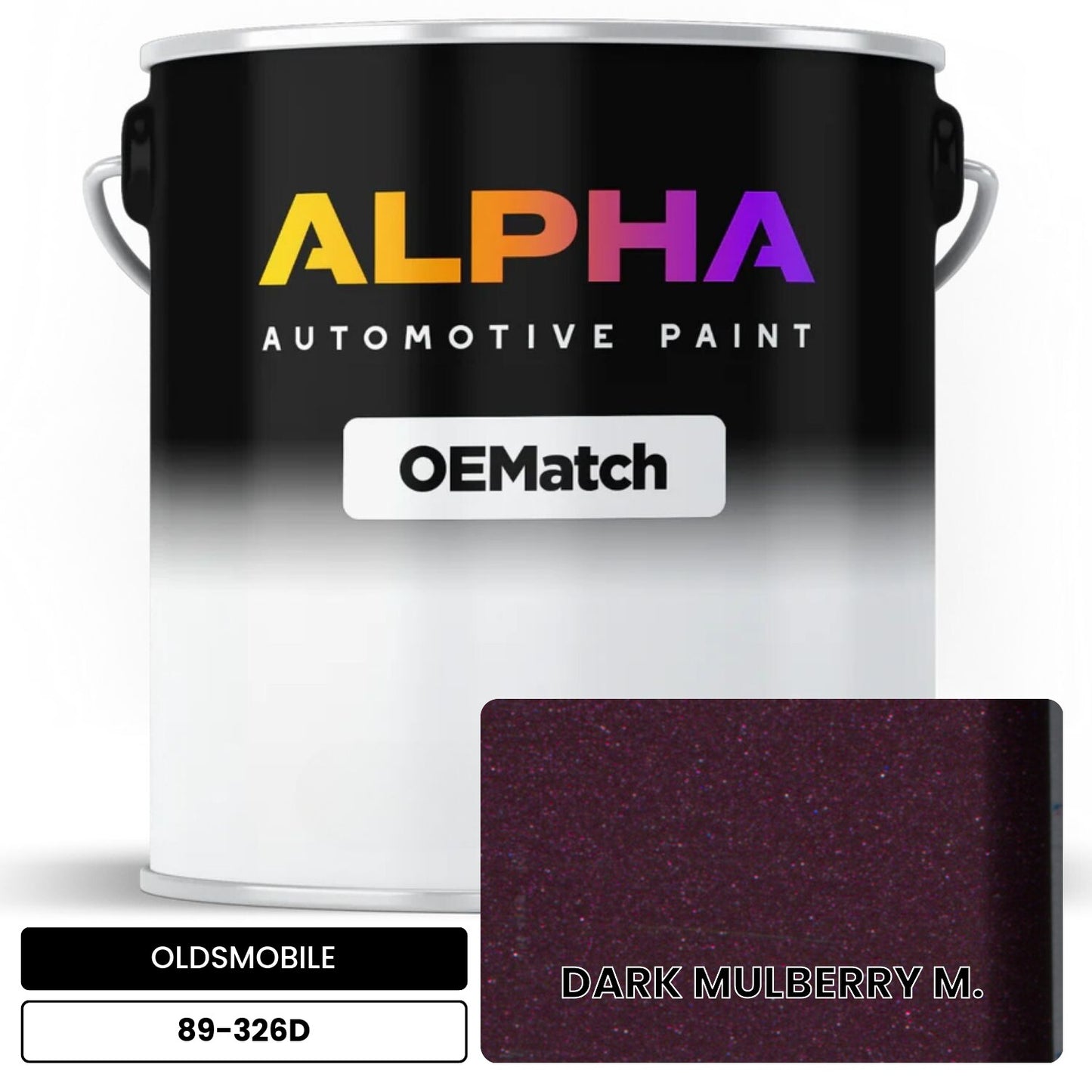 OLDSMOBILE DARK MULBERRY M. 89-326D OEMatch Basecoat