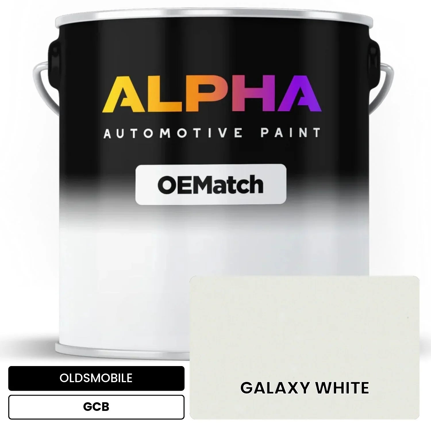 OLDSMOBILE GALAXY WHITE GCB OEMatch Basecoat