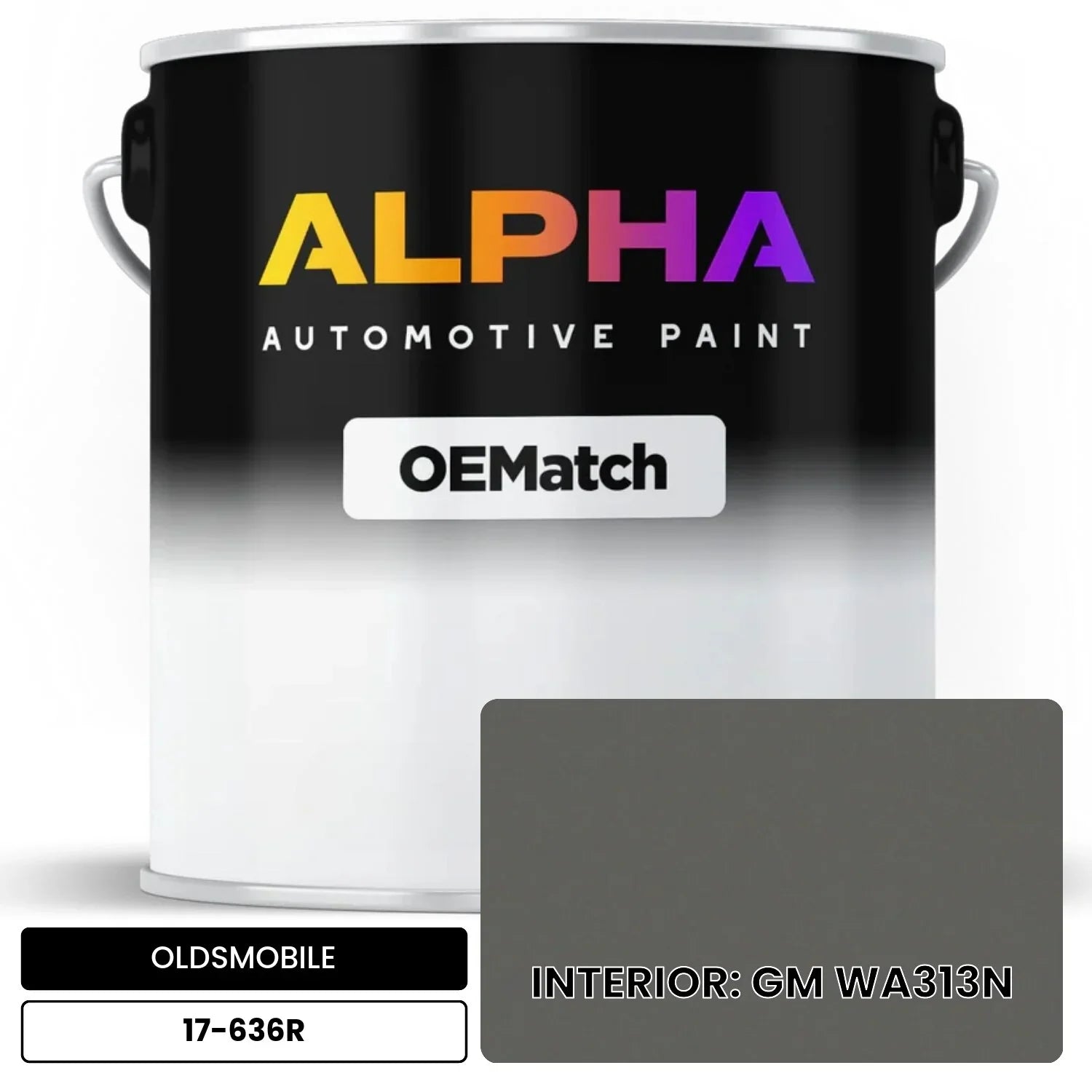 OLDSMOBILE INTERIOR: GM WA313N 17-636R OEMatch Basecoat
