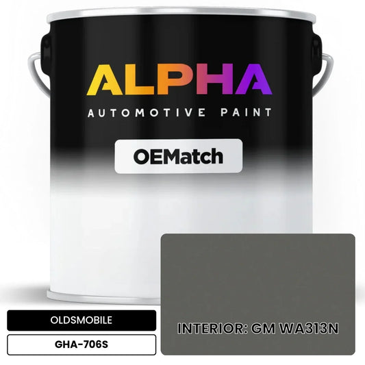OLDSMOBILE INTERIOR: GM WA313N GHA-706S OEMatch Basecoat