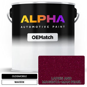 OLDSMOBILE LADIES AND MAGENTA-MAN PEAEL WA133X | OEMatch Automotive Basecoat