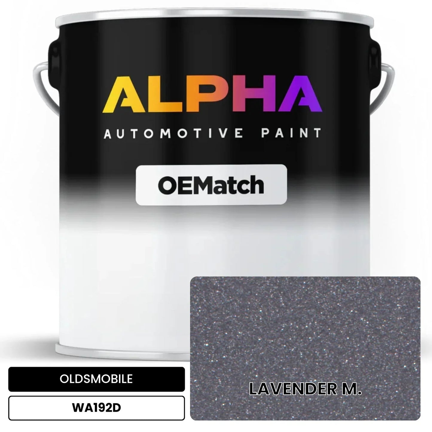 OLDSMOBILE LAVENDER M. WA192D OEMatch Basecoat