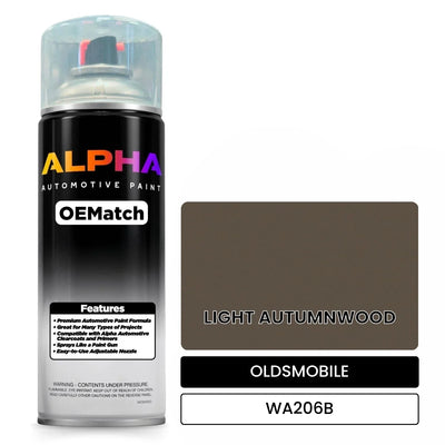 OLDSMOBILE LIGHT AUTUMNWOOD WA206B | OEMatch Automotive Spraycan