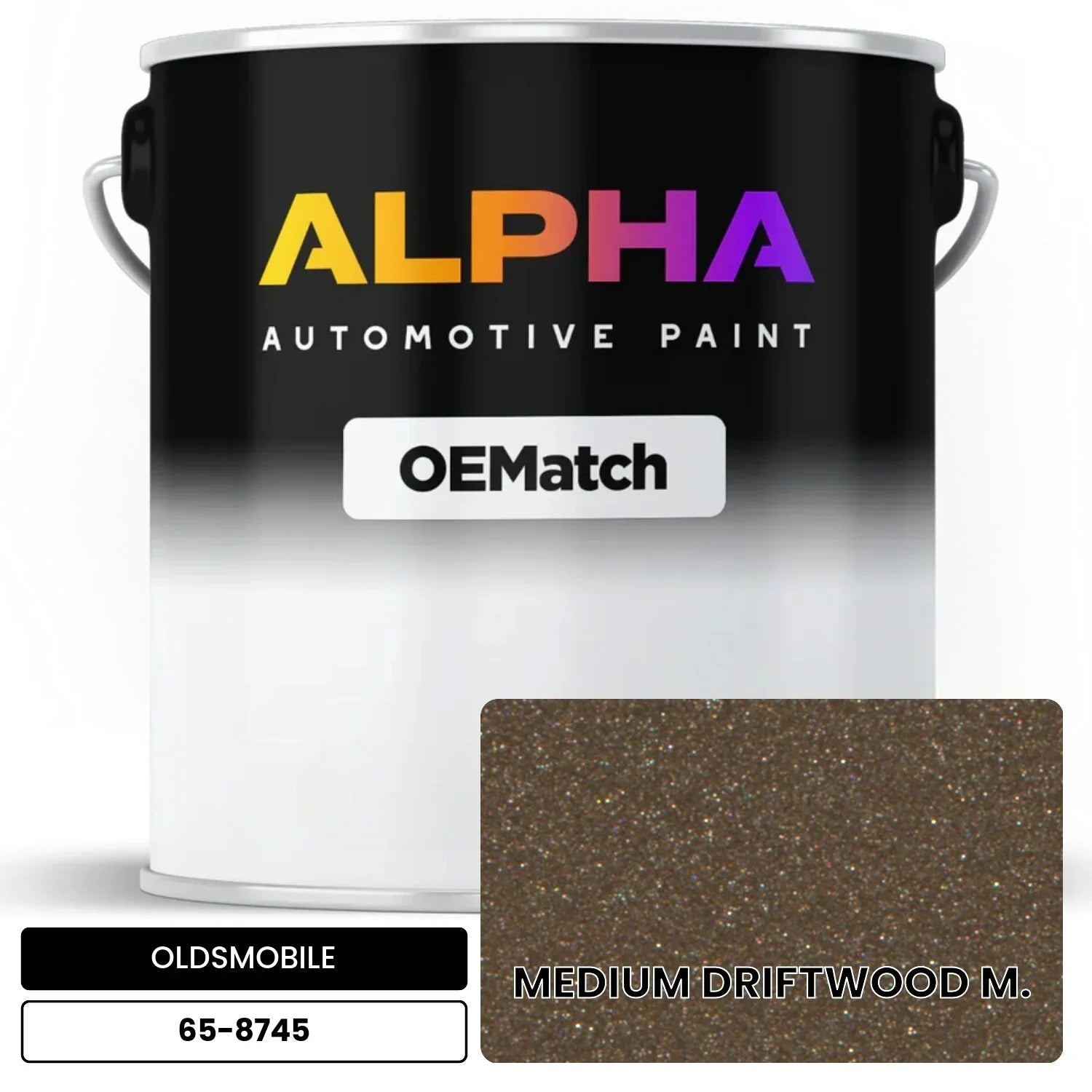 OLDSMOBILE MEDIUM DRIFTWOOD M. 65-8745 OEMatch Basecoat