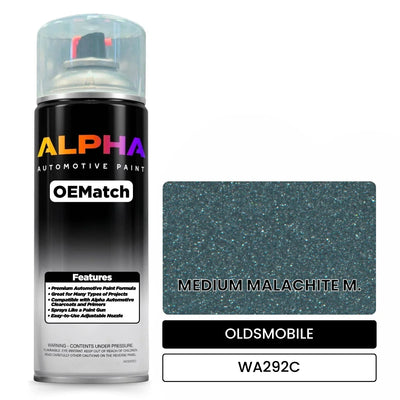 OLDSMOBILE MEDIUM MALACHITE M. WA292C | OEMatch Automotive Spraycan