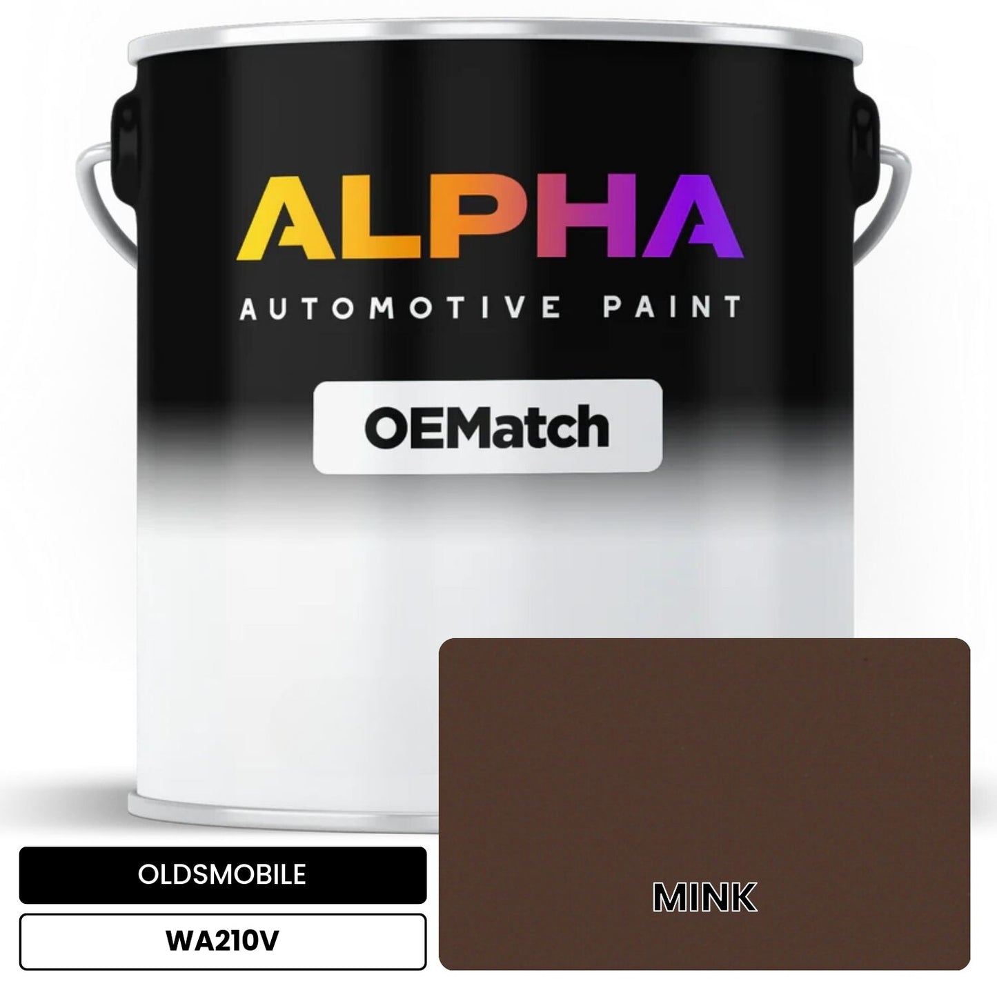 OLDSMOBILE MINK WA210V OEMatch Basecoat