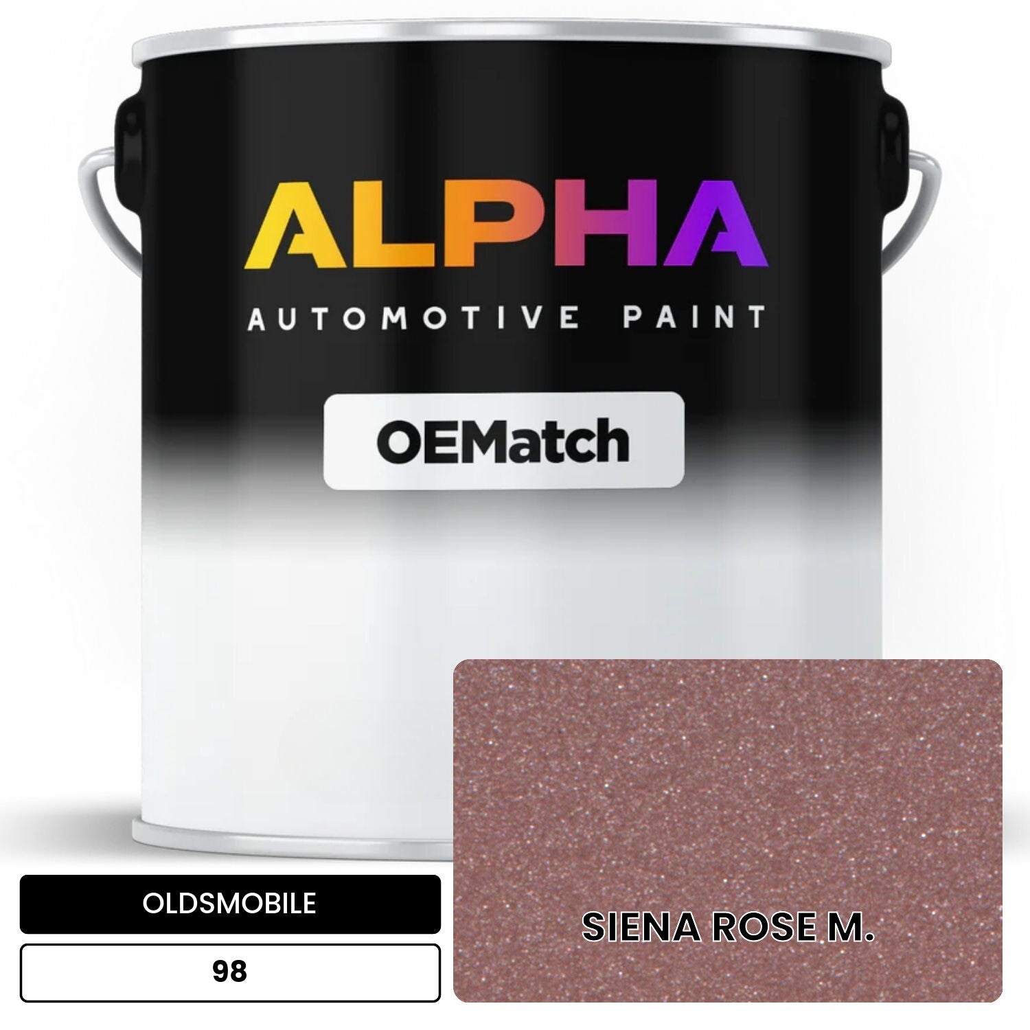 OLDSMOBILE SIENA ROSE M. 98 OEMatch Basecoat
