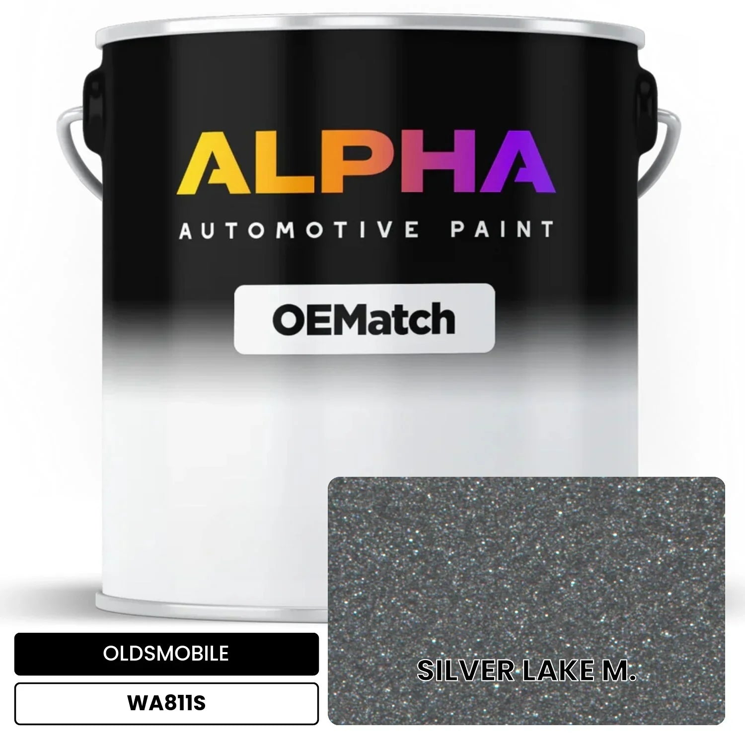 OLDSMOBILE SILVER LAKE M. WA811S OEMatch Basecoat