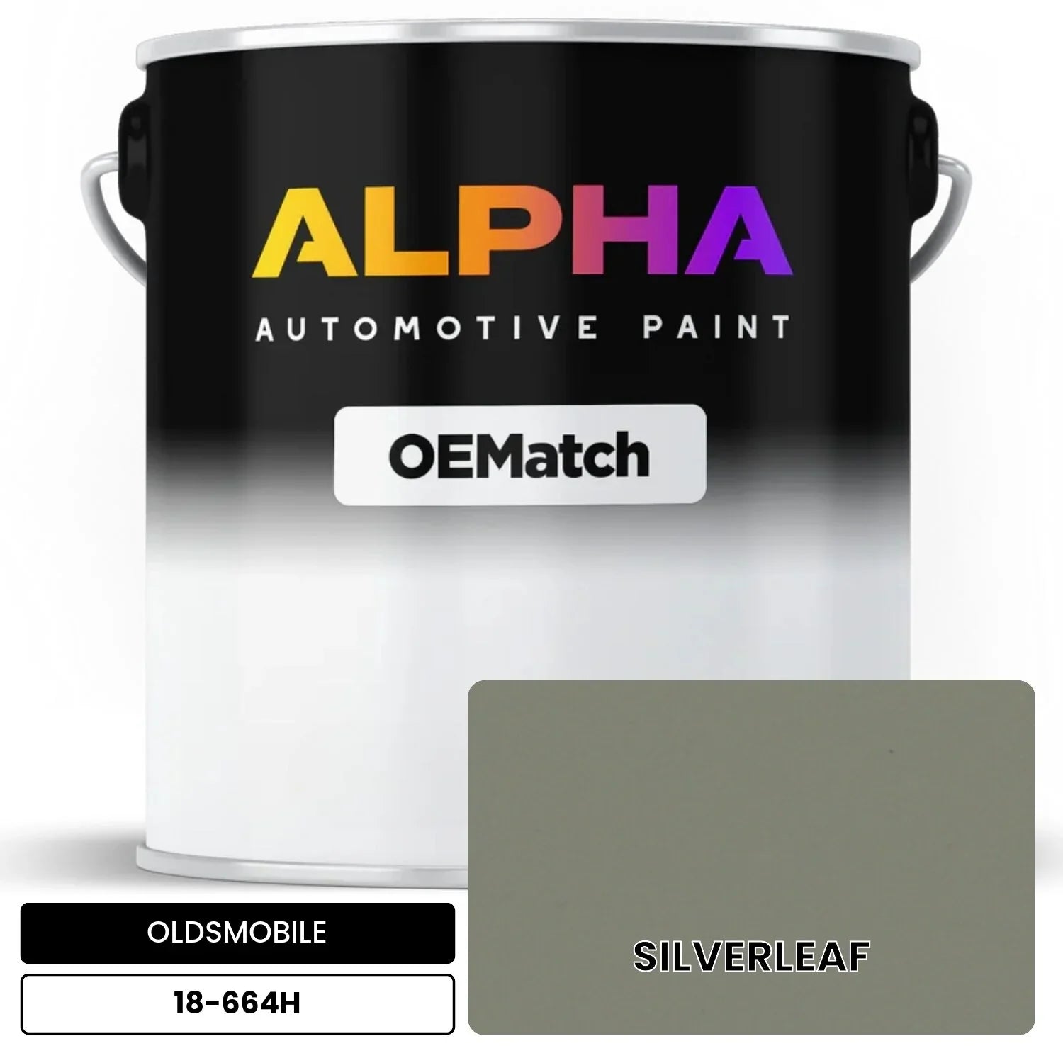 OLDSMOBILE SILVERLEAF 18-664H OEMatch Basecoat