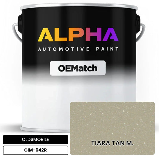 OLDSMOBILE TIARA TAN M. GIM-642R OEMatch Basecoat