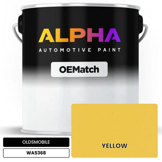 OLDSMOBILE YELLOW WA5368 OEMatch Basecoat