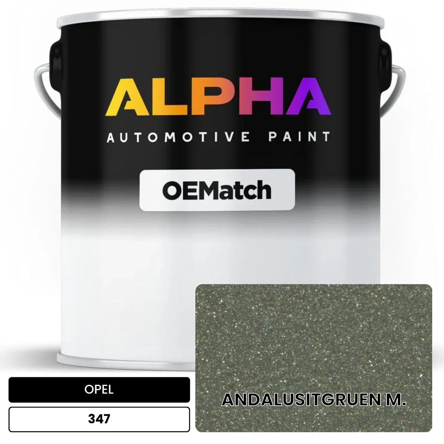 OPEL ANDALUSITGRUEN M. 347 OEMatch Basecoat