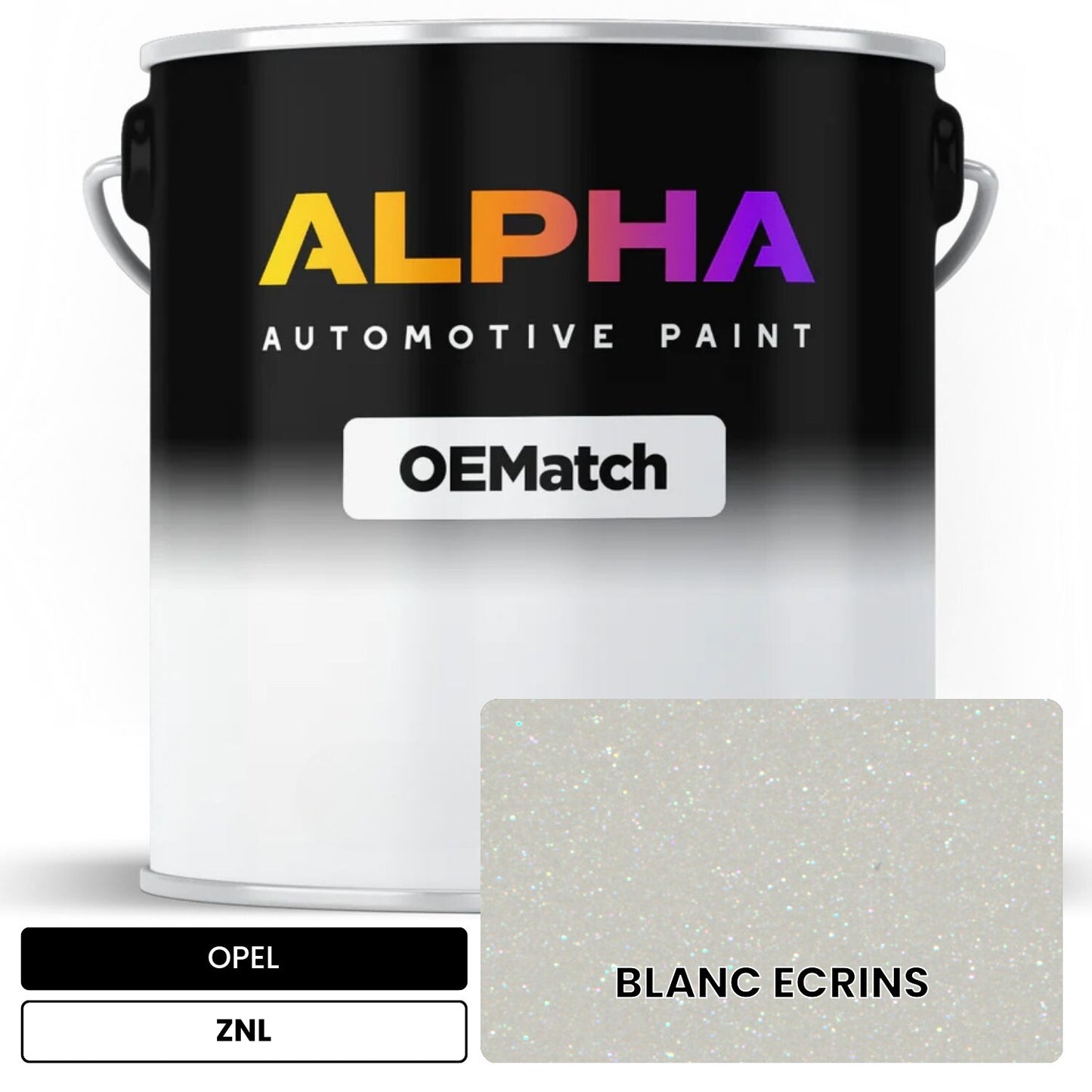 OPEL BLANC ECRINS ZNL OEMatch Basecoat