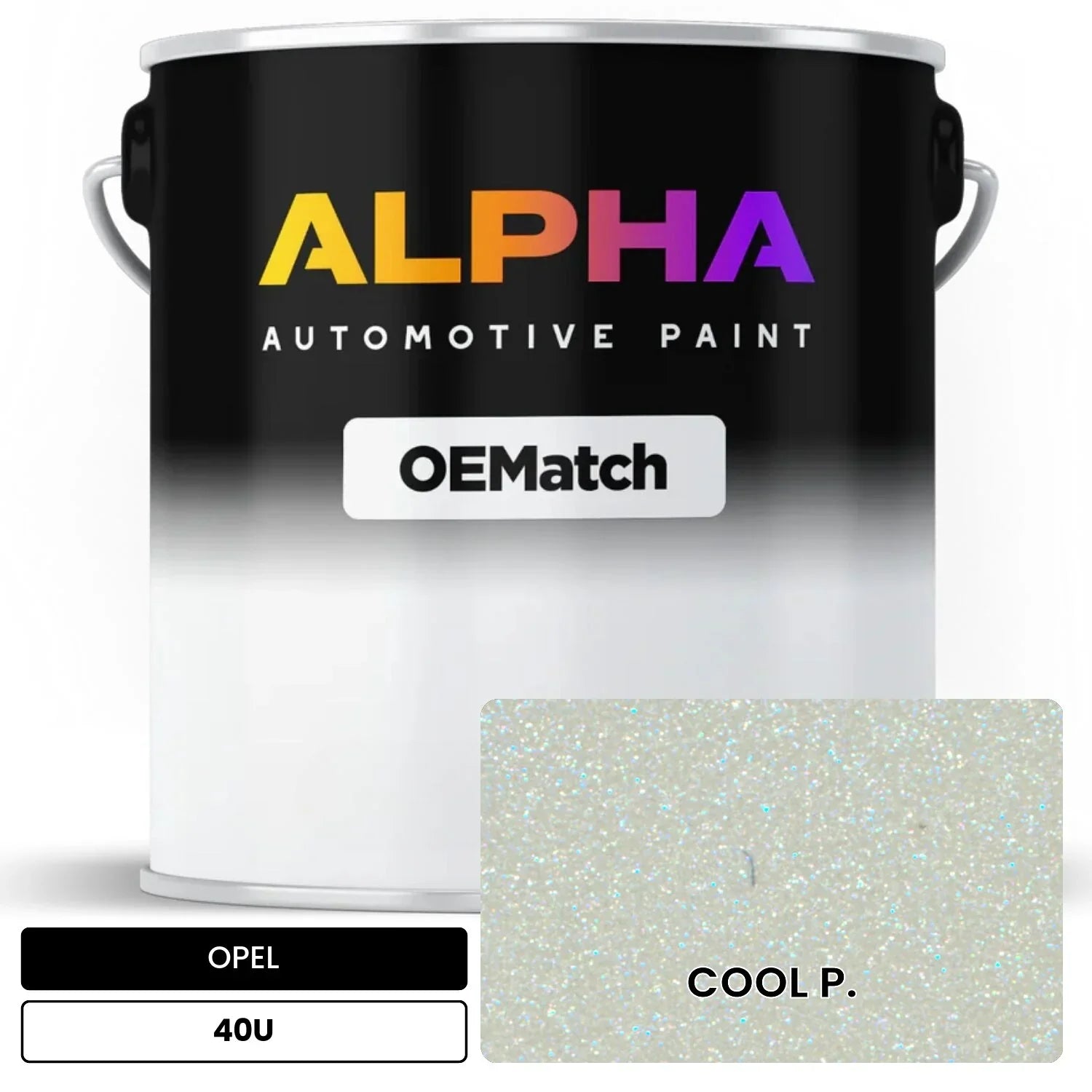 OPEL COOL P. 40U OEMatch Basecoat