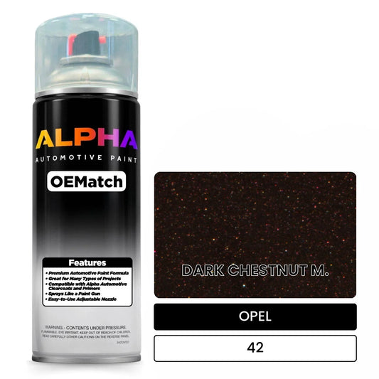 OPEL DARK CHESTNUT M. 42 OEMatch Spraycan