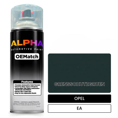 OPEL GRENSSCHUTZGRUEN EA | OEMatch Automotive Spraycan