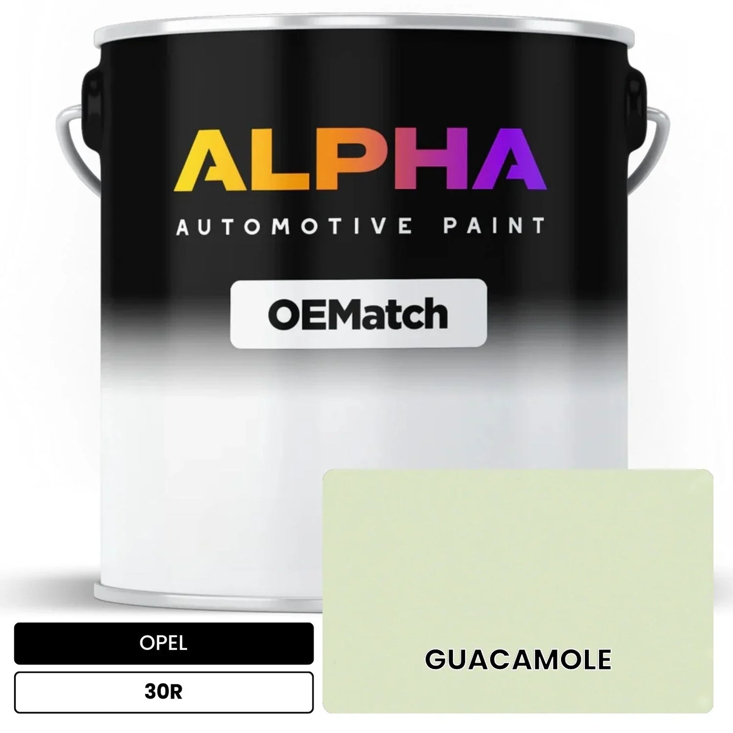 OPEL GUACAMOLE 30R OEMatch Basecoat