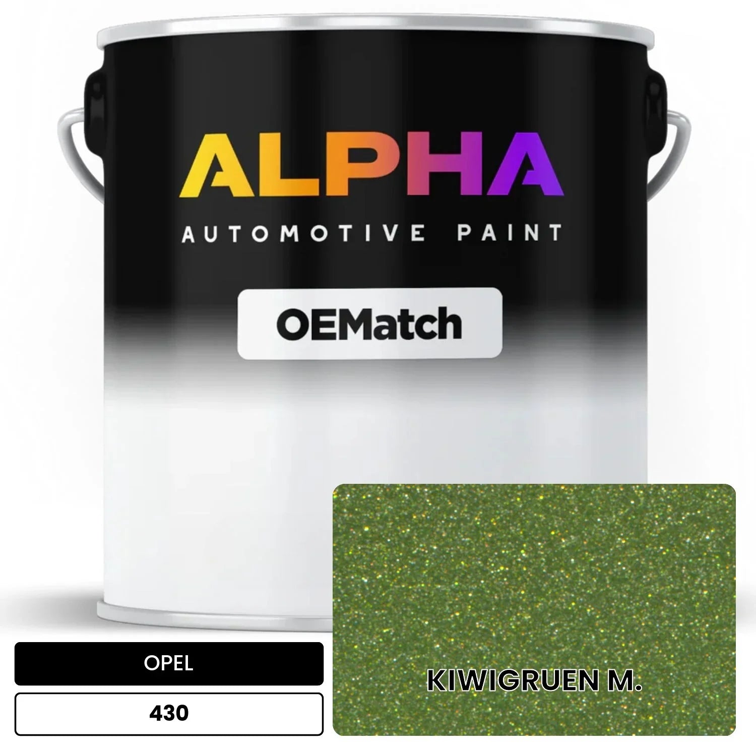 OPEL KIWIGRUEN M. 430 OEMatch Basecoat