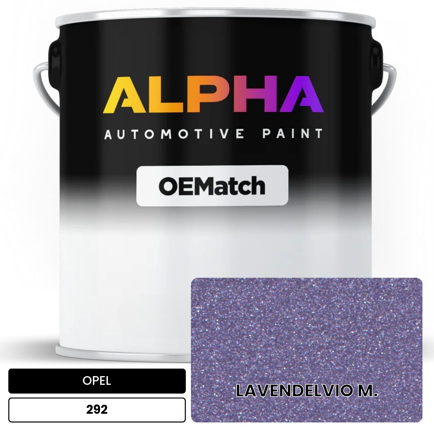 OPEL LAVENDELVIO M. 292 OEMatch Basecoat