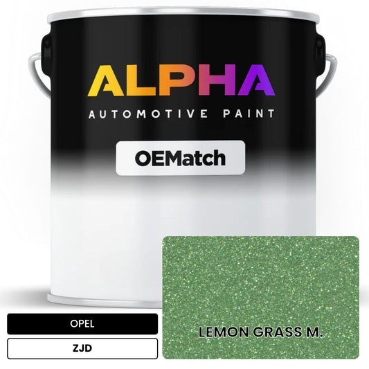 OPEL LEMON GRASS M. ZJD OEMatch Basecoat