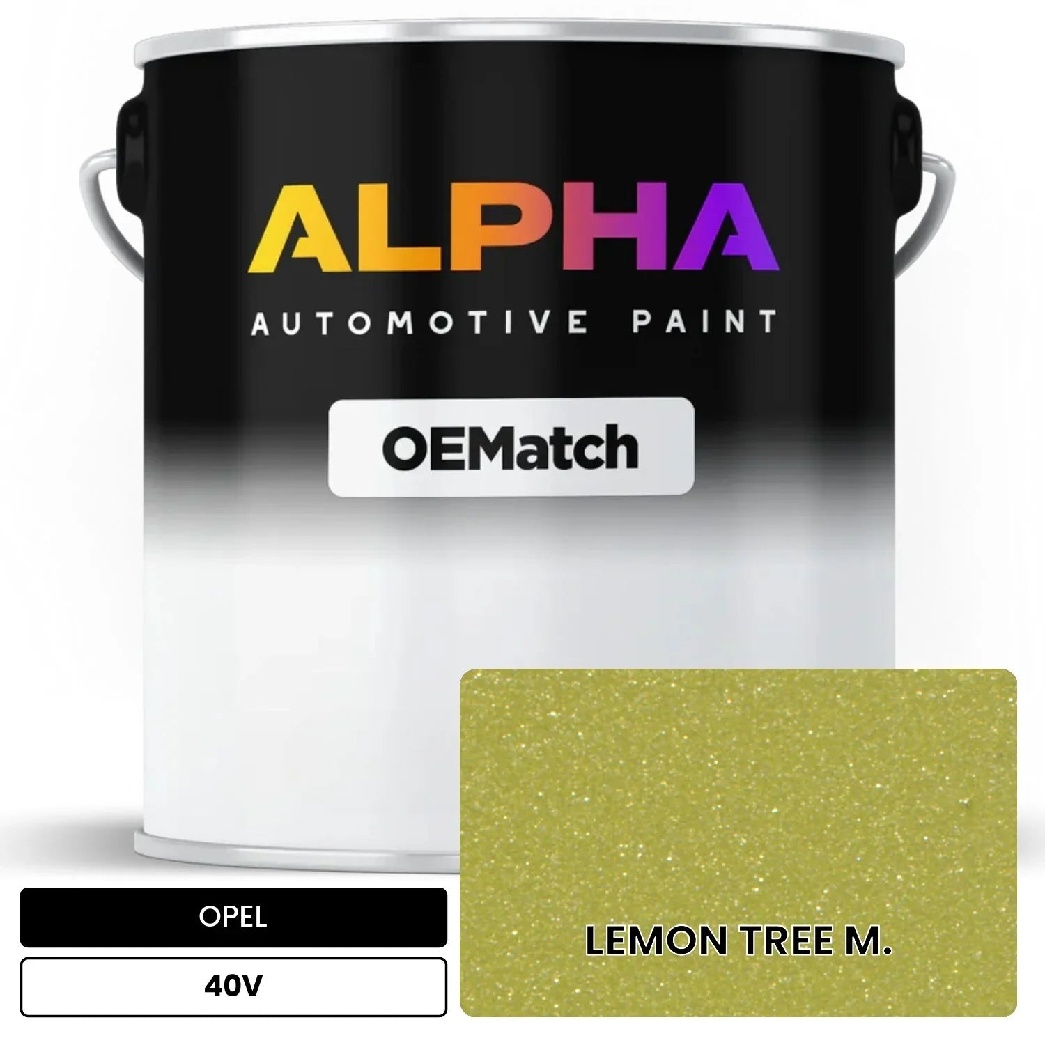 OPEL LEMON TREE M. 40V OEMatch Basecoat