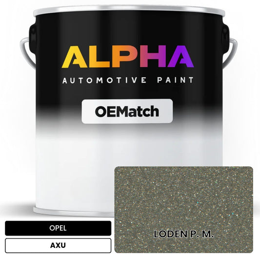 OPEL LODEN P. M. AXU OEMatch Basecoat